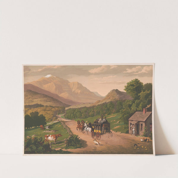 At the White Mountains (1875) by F. Gleason