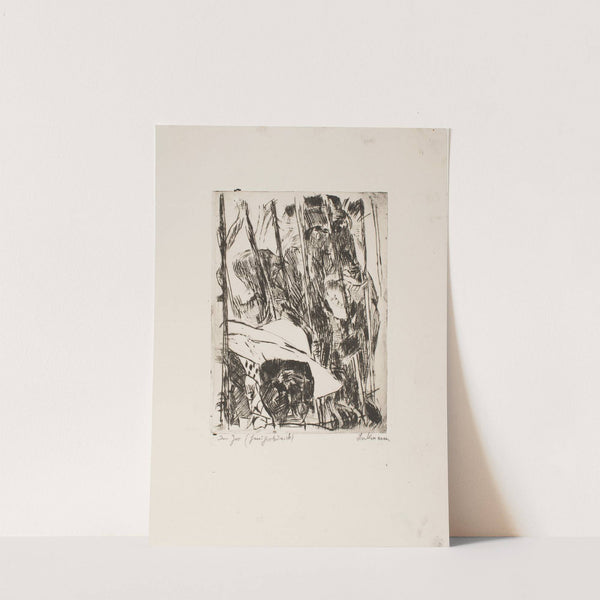 At the Zoo (1917) by Max Beckmann