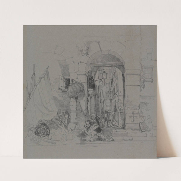 At Venice (ca. 1834) by William James Müller