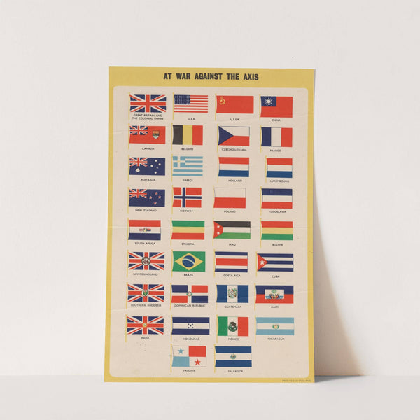 At War Against the Axis by Anonymous