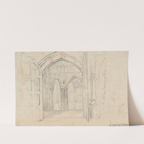 At Westminster Abbey by Nicaise De Keyser