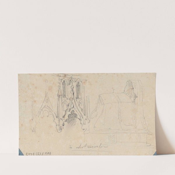 At Westminster Abbey (1835) by Nicaise De Keyser