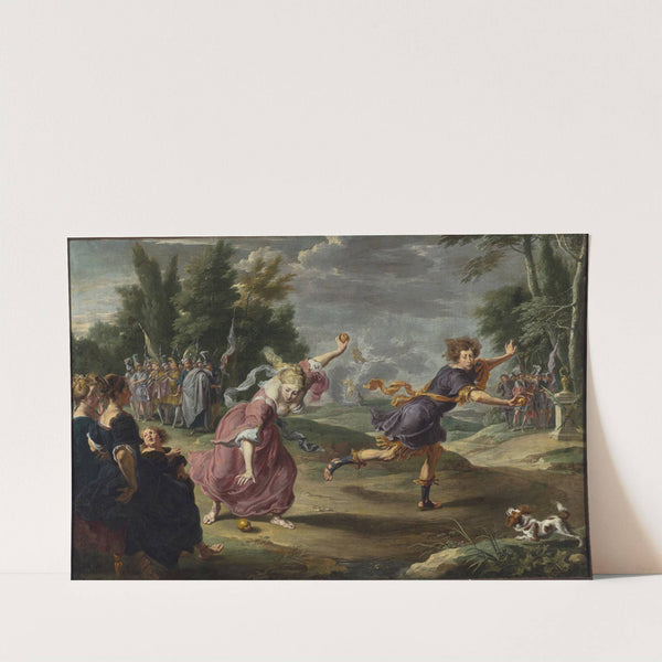 Atalanta and Hippomenes (Ovid, Metamorphoses, X, 560–707) by Willem van Herp