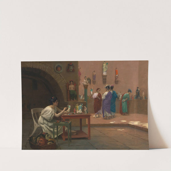 Atelier De Tanagra by Jean-Léon Gérôme