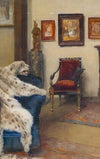 Atelierinterieur Marie Müller in der Wiener Akademie
