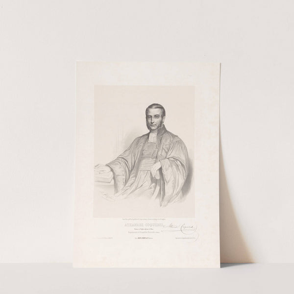Athanase Coquerel, Pasteur de l’Eglise réformée de Paris, Représentant à l’Assemblée Nationale (1848) by Marie-Alexandre Alophe