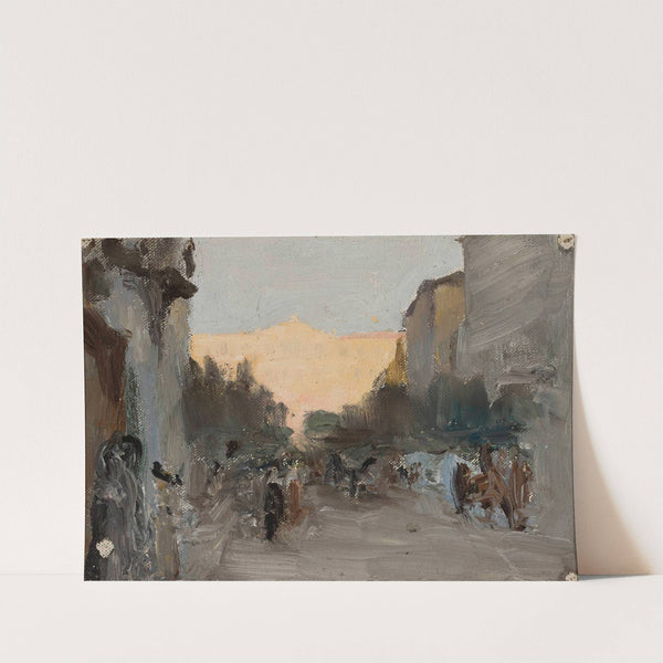 Athens. From the journey to Greece. by Jan Ciągliński