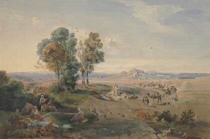 Athens, seen from the well