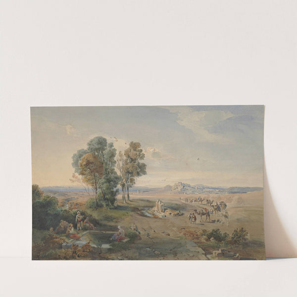 Athens, seen from the well by Carl Rottmann