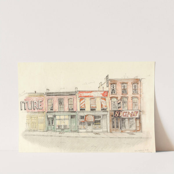 Atlantic Ave No 257-263 by Miklos Suba