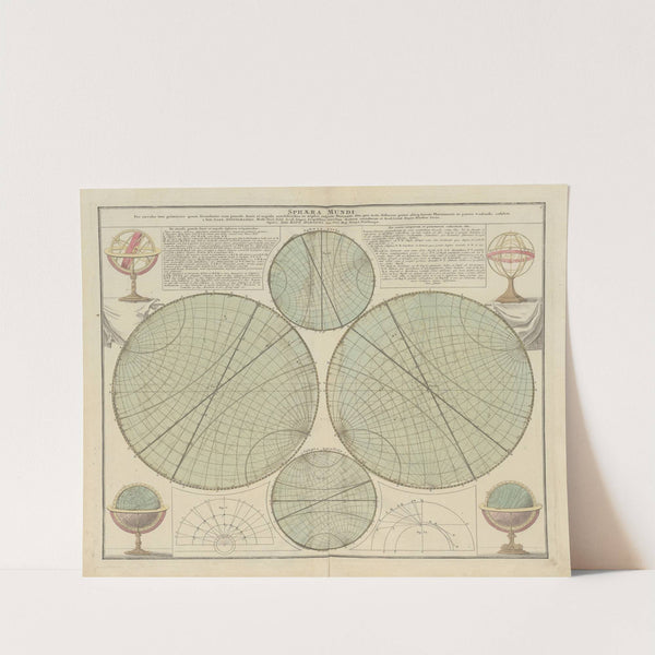 Atlas Coelestis Pl.01 (1742) by Johann Gabriel Doppelmayr