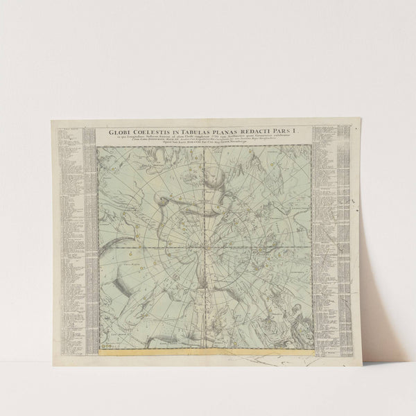 Atlas Coelestis Pl.20 (1742) by Johann Gabriel Doppelmayr