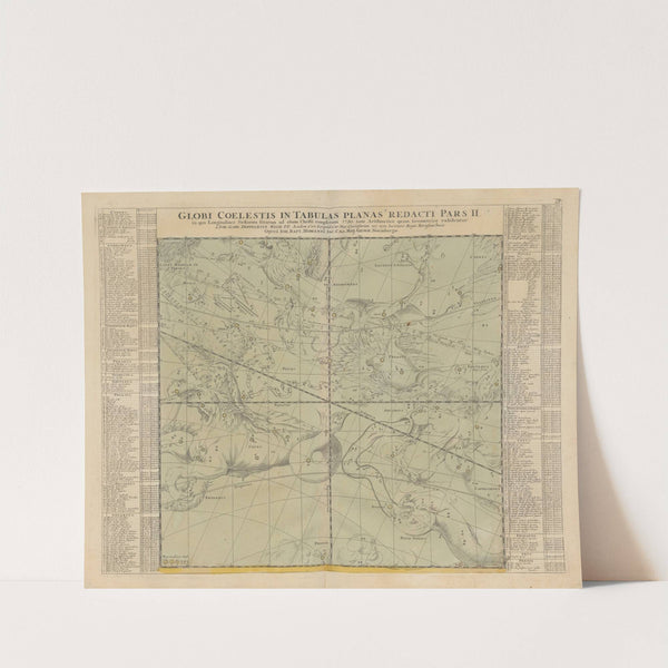 Atlas Coelestis Pl.21 (1742) by Johann Gabriel Doppelmayr