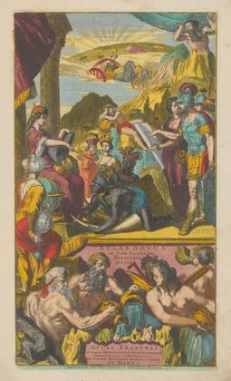 Atlas nouveau, contenant toutes les parties su Monde Pl.001 (1758)
