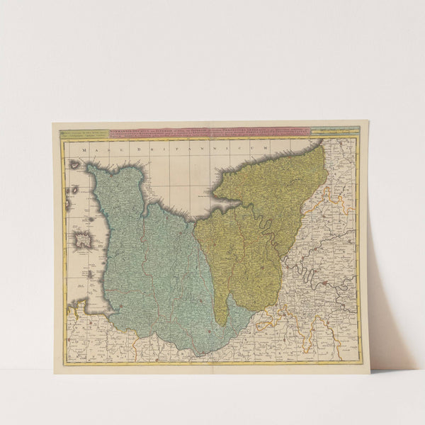 Atlas nouveau, contenant toutes les parties su Monde Pl.017 (1758) by Covens & Mortier