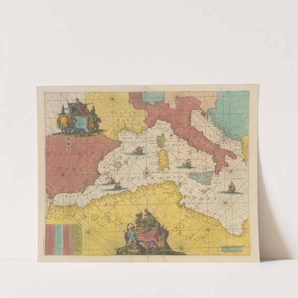 Atlas nouveau, contenant toutes les parties su Monde Pl.126 (1758) by Covens & Mortier