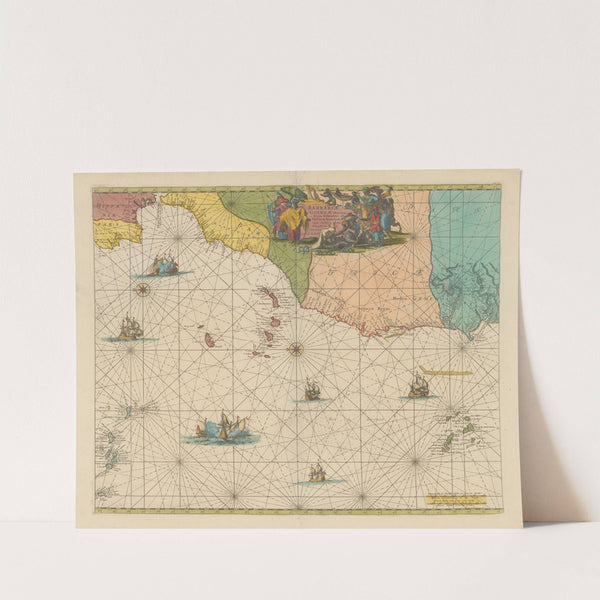 Atlas nouveau, contenant toutes les parties su Monde Pl.129 (1758) by Covens & Mortier