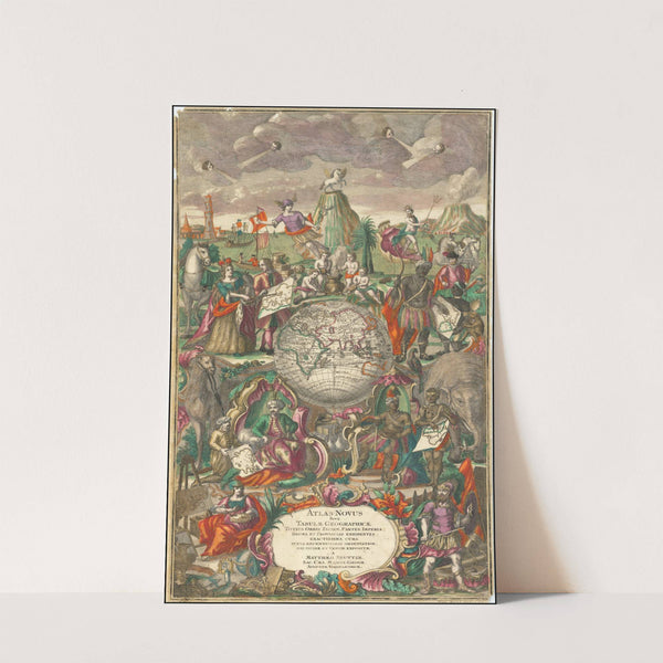 Atlas Novus Sive Tabulae Geographicae Totius Orbis Taciem (1730) by Matthäus Seuttetre