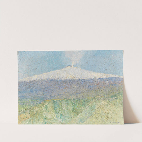 Ätna im Winter (1925) by Georg Sauter