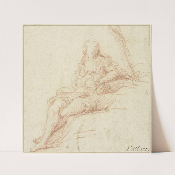 Atoning Magdalene by Francesco Albani