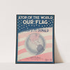 A'top of the world our flag by Anonymous