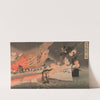 Attack on Jinzhou Fortress (1894) by Adachi Ginkō