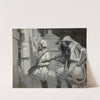 Attack on the Stockade by Brandywine School Artist