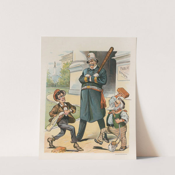 Attacking him in broad daylight by Louis Dalrymple