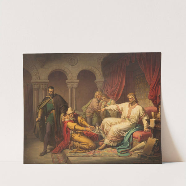 Attempted poison murder of Edward III by Theodor Pixis