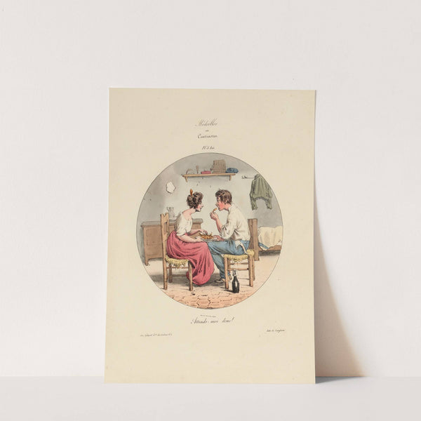 Attends-moi donc (1829) by Edmé Jean Pigal