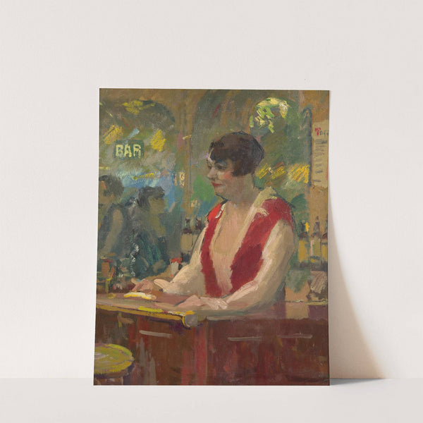 Au bar by Elie Anatole Pavil
