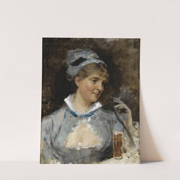 Au Bar by Albert Edelfelt