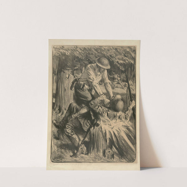 Au bois belleau (1918) by Lucien Jonas