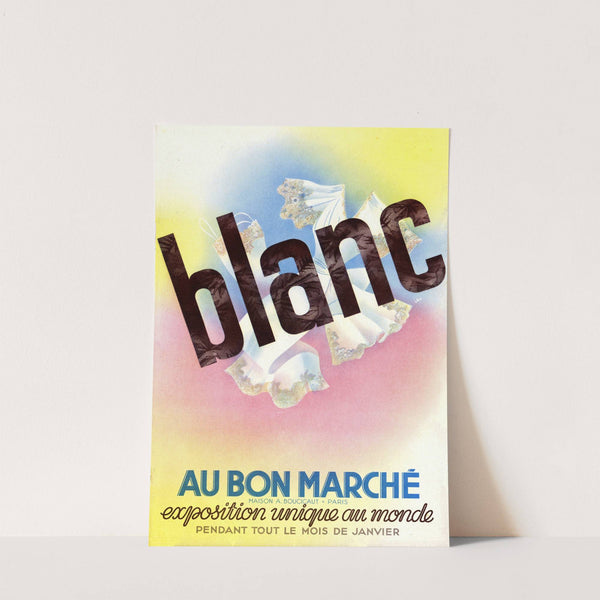 Au Bon Marché – Blanc