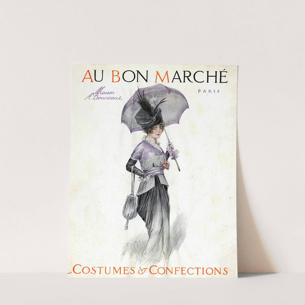 Au Bon Marché – Costumes & confections by Maurice Milliere