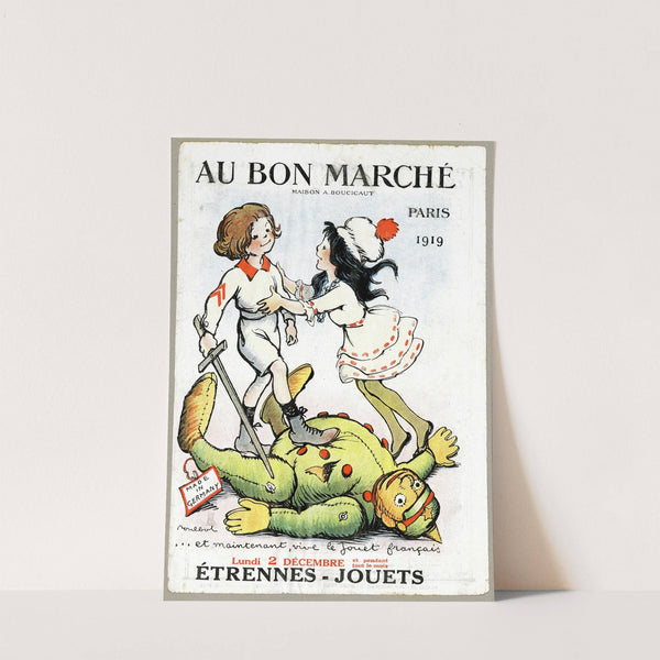 Au Bon Marché – Etrennes, jouets (1919) by Moullot