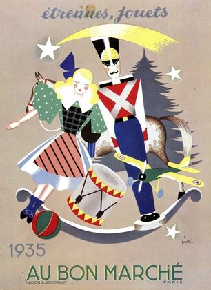 Au Bon Marché – Etrennes, jouets (1935)