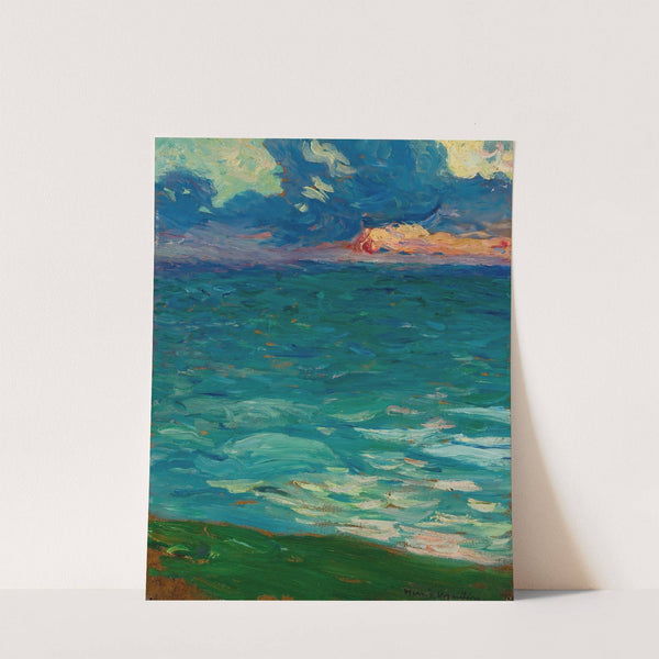 Au Bord De La Mer by Henri Martin