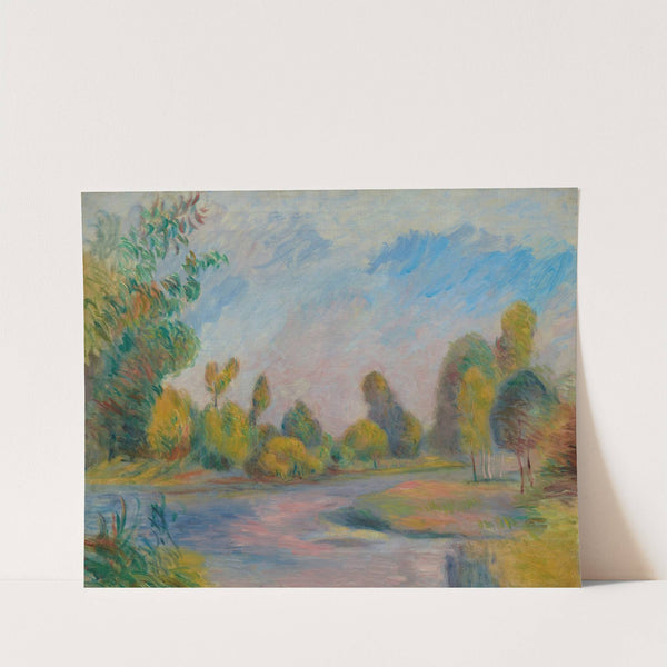 Au bord de la rivière by Pierre-Auguste Renoir
