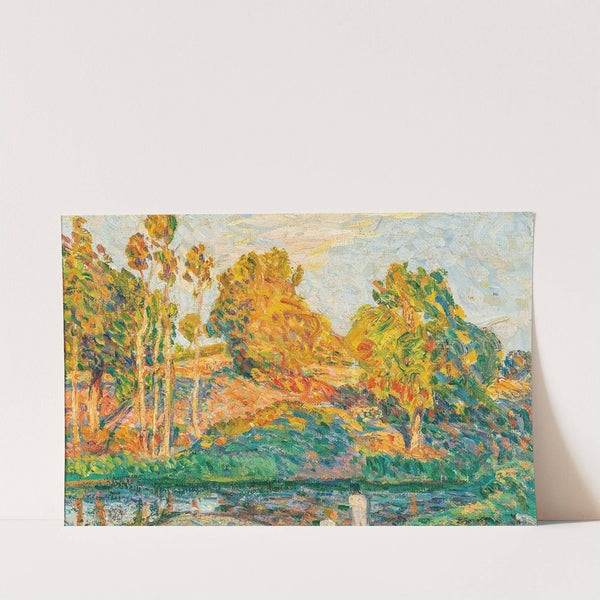 Au bord de la rivière by Henri Lebasque