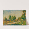 Au Bord Du Village by Georges Seurat