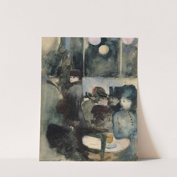 Au café by Jean-Louis Forain