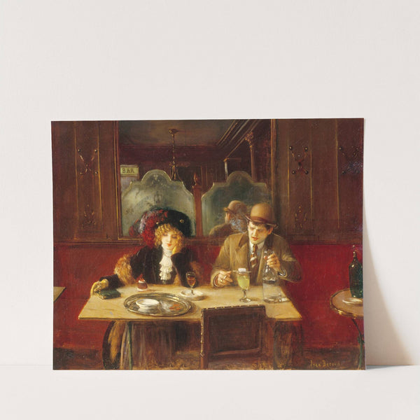 Au café, dit l’Absinthe (1909) by Jean Béraud