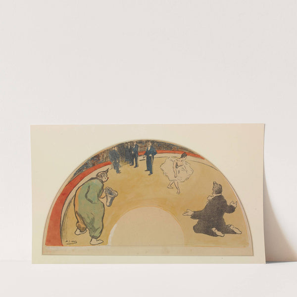 Au Cirque (1893) by Henri-Gabriel Ibels