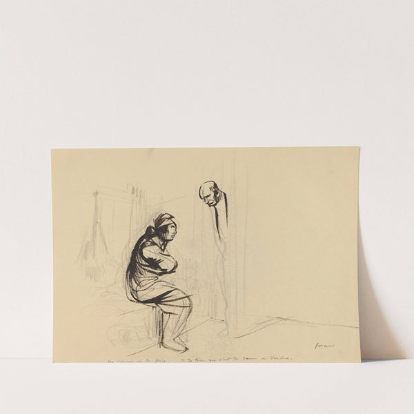 Au congres de la Paix (c. 1919) by Jean-Louis Forain