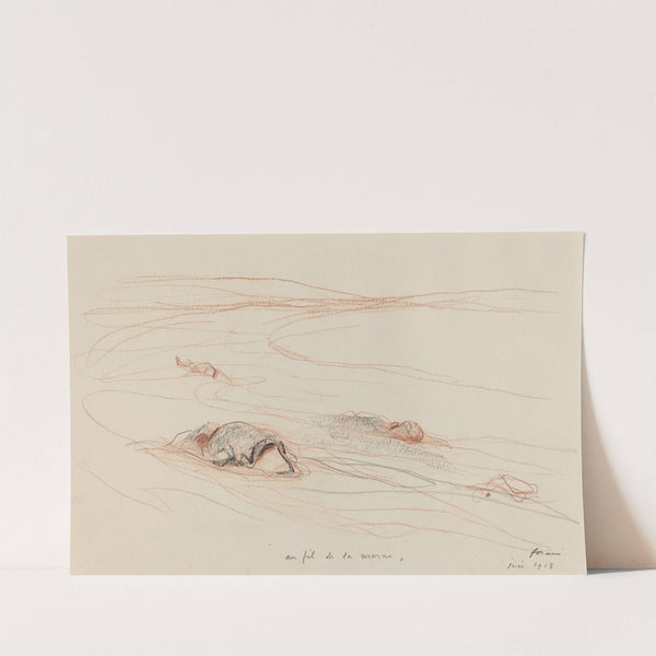 Au fil de la marne (1918) by Jean-Louis Forain