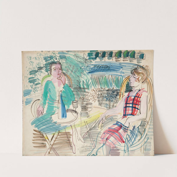 Au jardin (1925) by Raoul Dufy