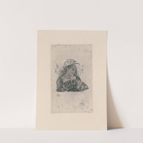 Au jardin (1880) by Félicien Rops