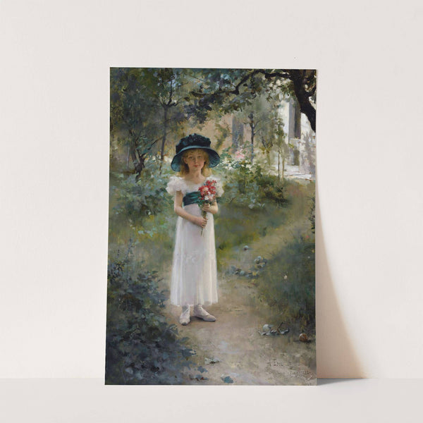 Au Jardin (1882) by Albert Edelfelt