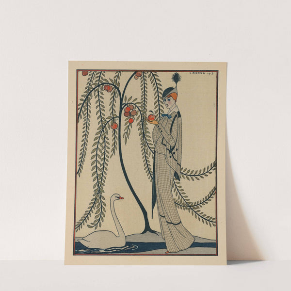 Au Jardin des Hespérides (Garden of Hesperides) (1913) by George Barbier